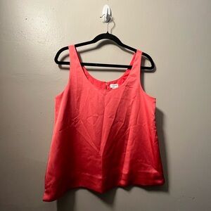 J. Crew small Coral Tank Top